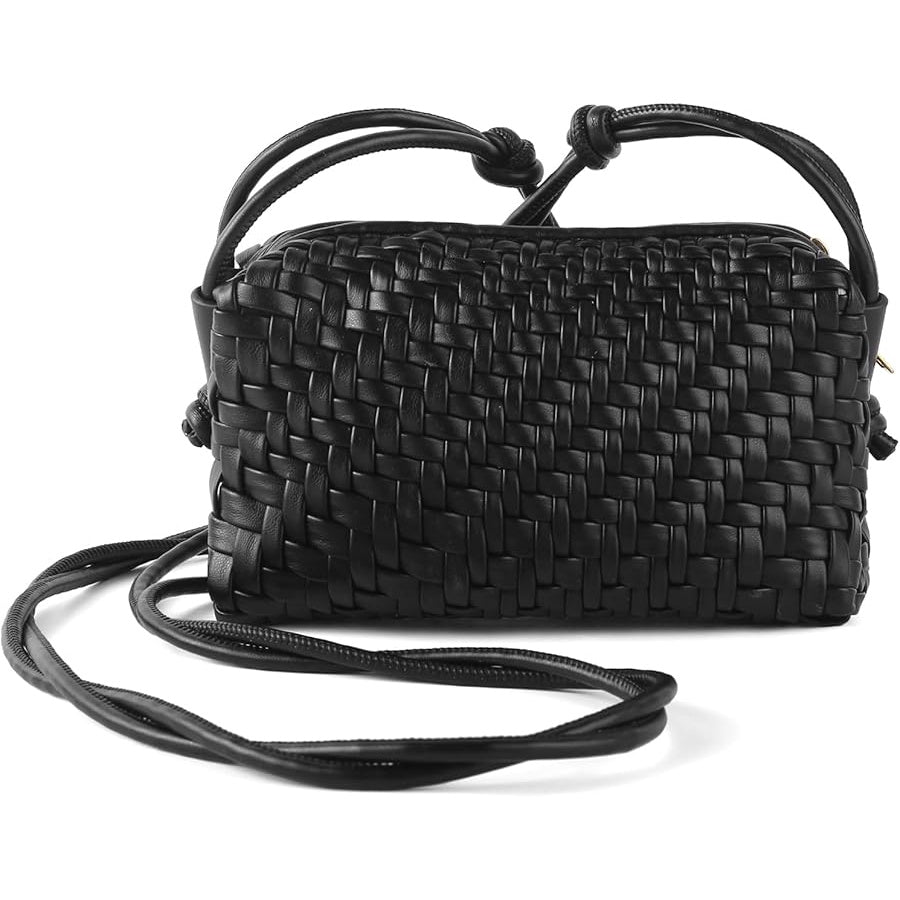Tessa Woven Knot Shoulder Bag